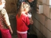 children preparing for meal in Chiselet